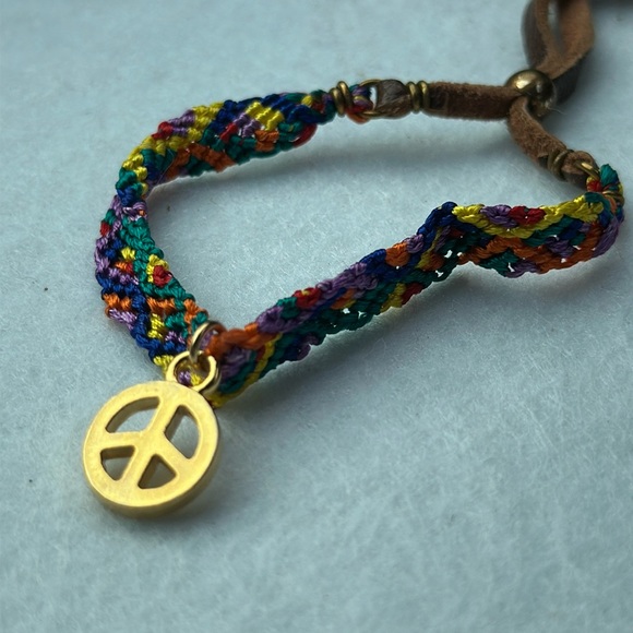 Ettika colorful friendship peace bracelet adjustable new - Picture 5 of 5